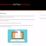 How to Make Money on the Dark Web