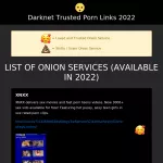 Darknet Trusted Links